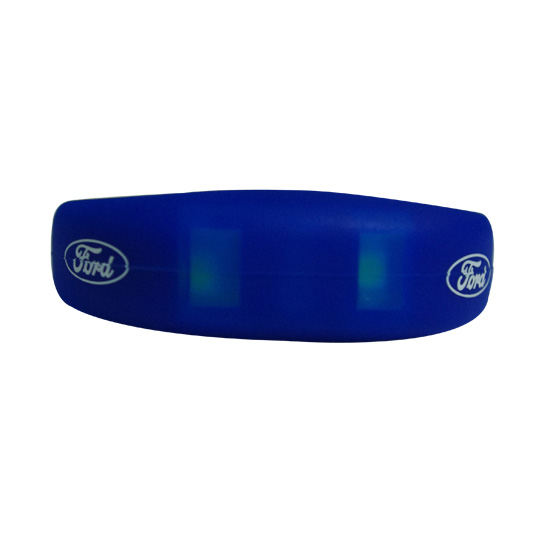 Motion Sensor LED Silicone Bracelets with Cheap Promotional Pric